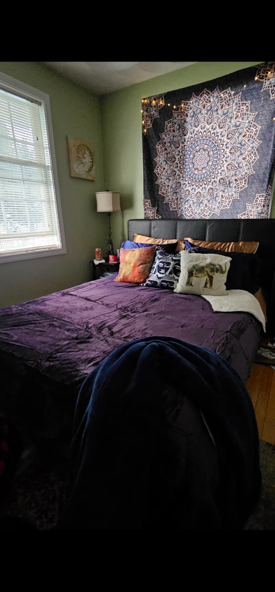 Utopia Bedding Sherpa Blanket Throw Size (Plum, 50x60 Inches) - Soft Lightweight Plush Fleece Reversible Blanket for Bed, Sofa, Couch, Camping and Travel customer photo 1