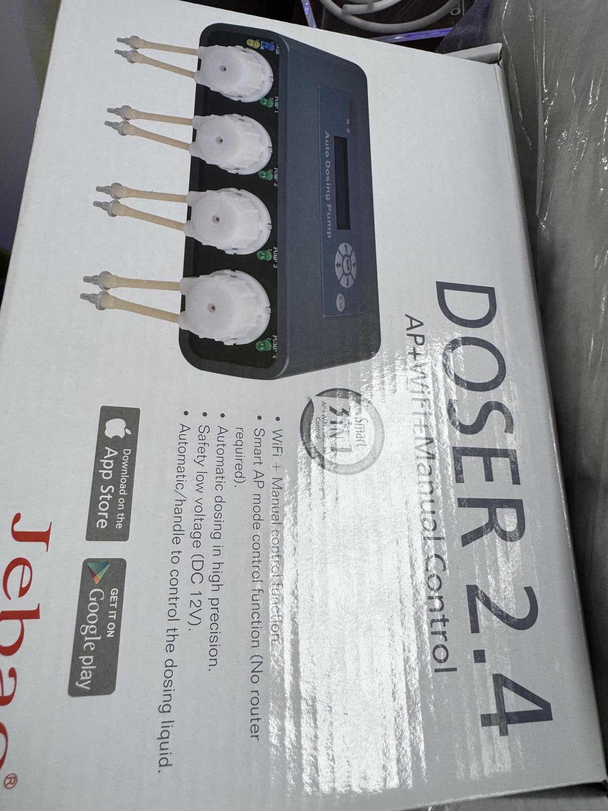 Jebao Doser 2.4 WiFi 4-Channel Aquarium Dosing Pump customer photo 1