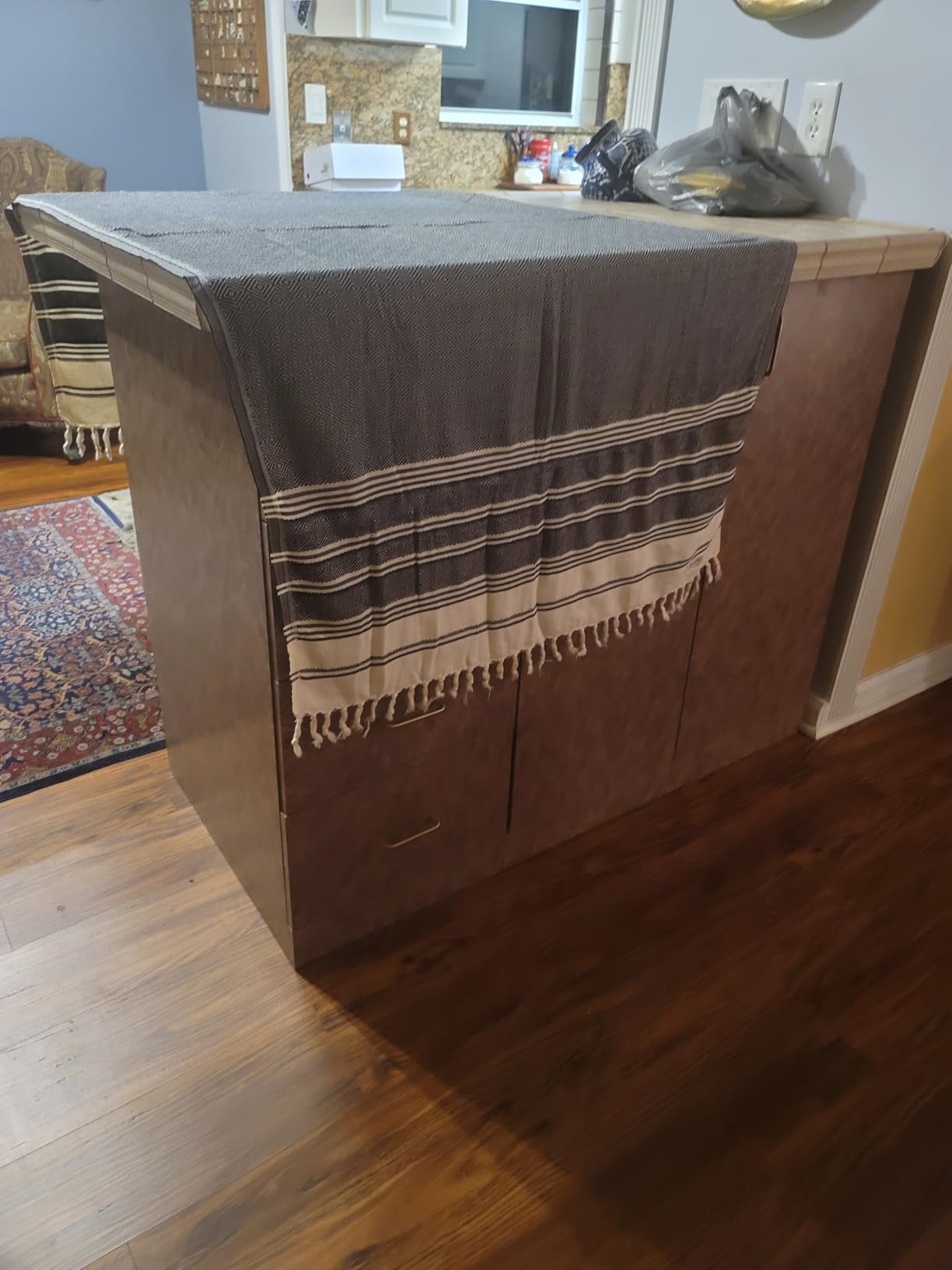 DEMMEX Organic Diamond Turkish Bath & Beach Towel | 100% Oeko-TEX Certified Turkish Cotton customer photo 1