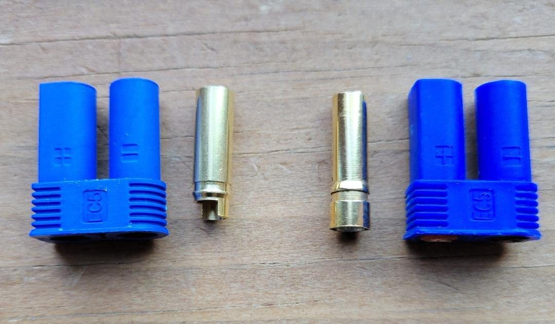 20 Pairs EC5 Bullet Banana Plug Connector Female Male 5mm Bullet Gold Connector for RC ESC LIPO Battery customer photo 2