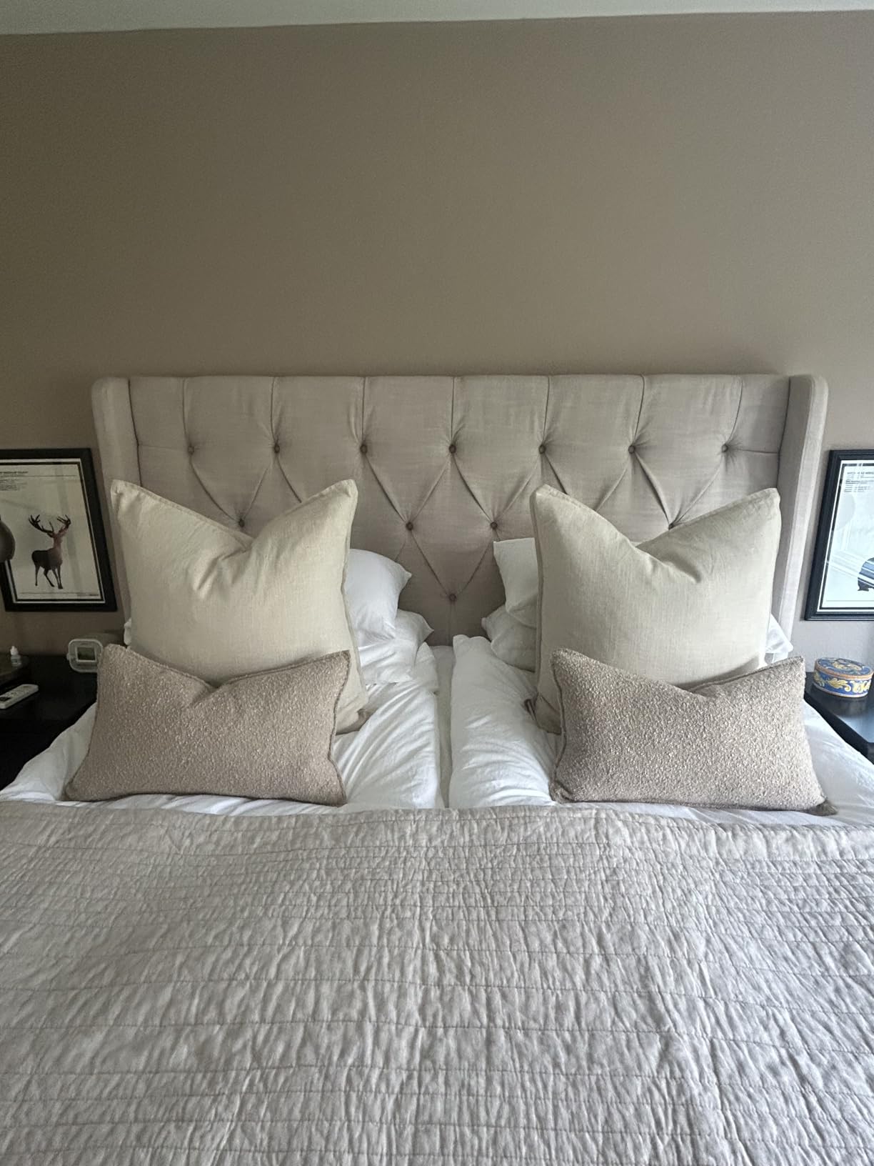 Bare Home 100% Organic Cotton Duvet Cover Set (Twin/Twin XL, Bering Sea) | 100% Organic Cotton, Crisp Percale Weave, Lightweight & Breathable, Cooling customer photo 1