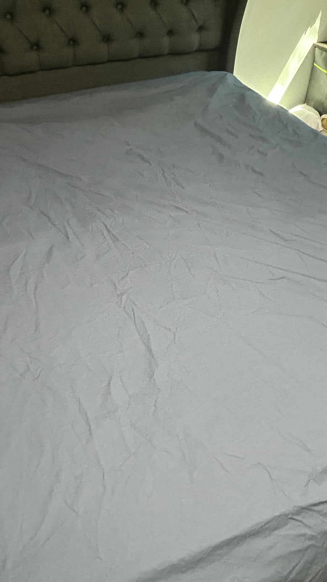 Bare Home 100% Organic Cotton Duvet Cover Set (Twin/Twin XL, Bering Sea) | 100% Organic Cotton, Crisp Percale Weave, Lightweight & Breathable, Cooling customer photo 2