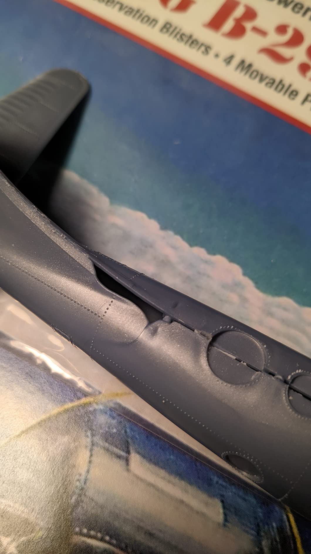 B-29 Superfortress Plastic Model kit Made in The USA Atlantis 1:120 Scale WWII Bomber,H208 customer photo 1