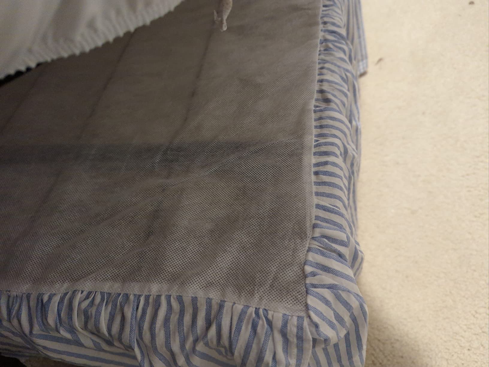 Laura Ashley - Queen Bedskirt, 100% Cotton Fabric with a Smooth and Lightweight Construction, 14.5