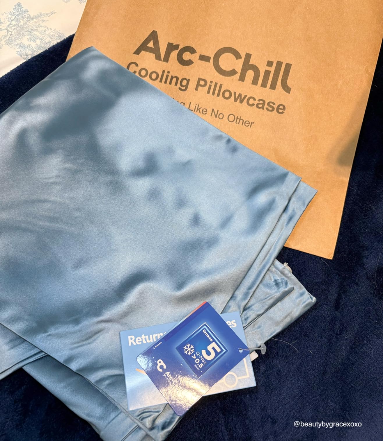 Avolare Cooling Pillow Cases for Hot Sleepers Queen Size Set of 2, Arc-Chill 3.0 Cooling Tech customer photo 1