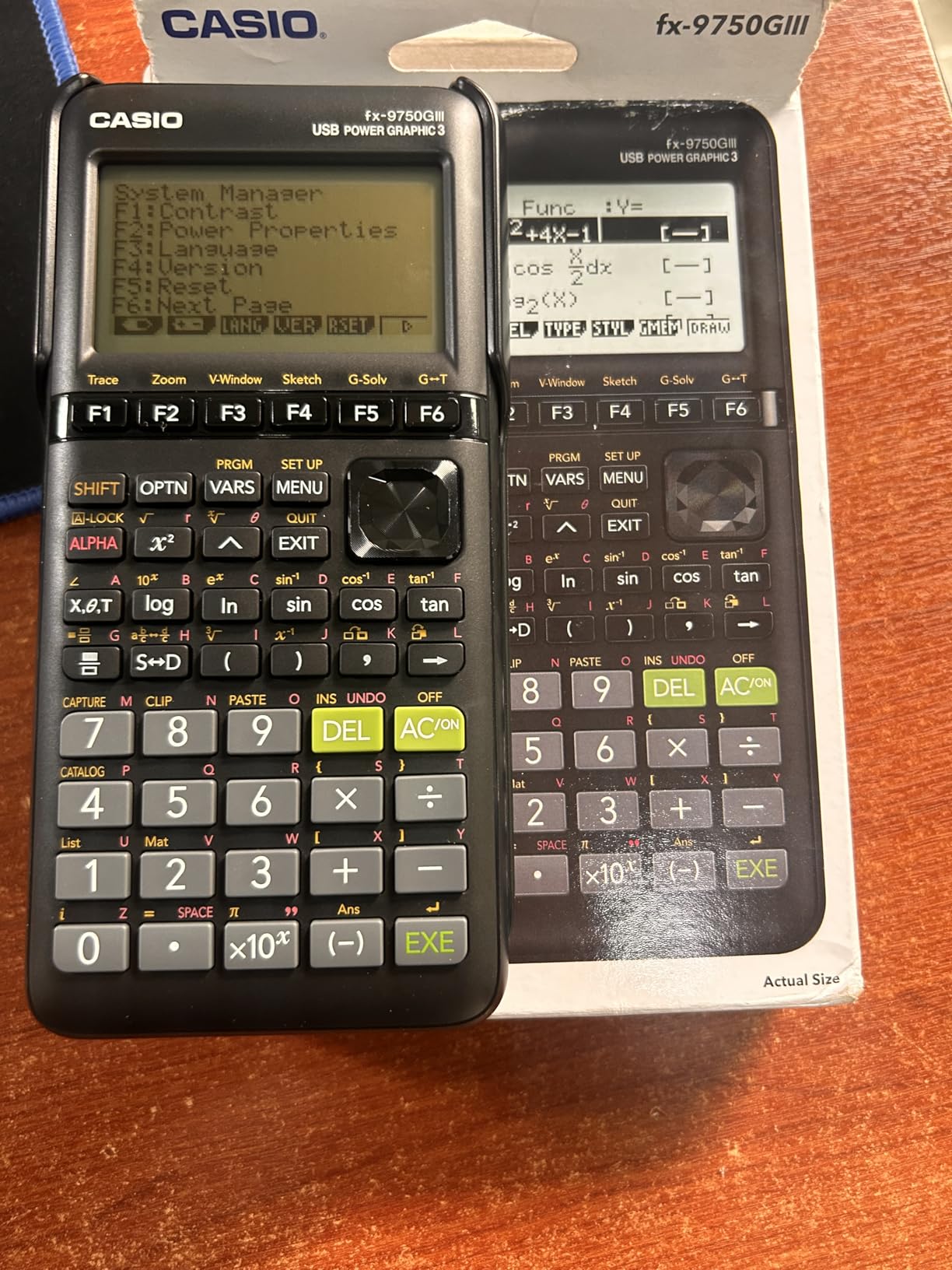 Casio fx-9750GIII Graphing Calculator, Python Programming, Pink customer photo 2