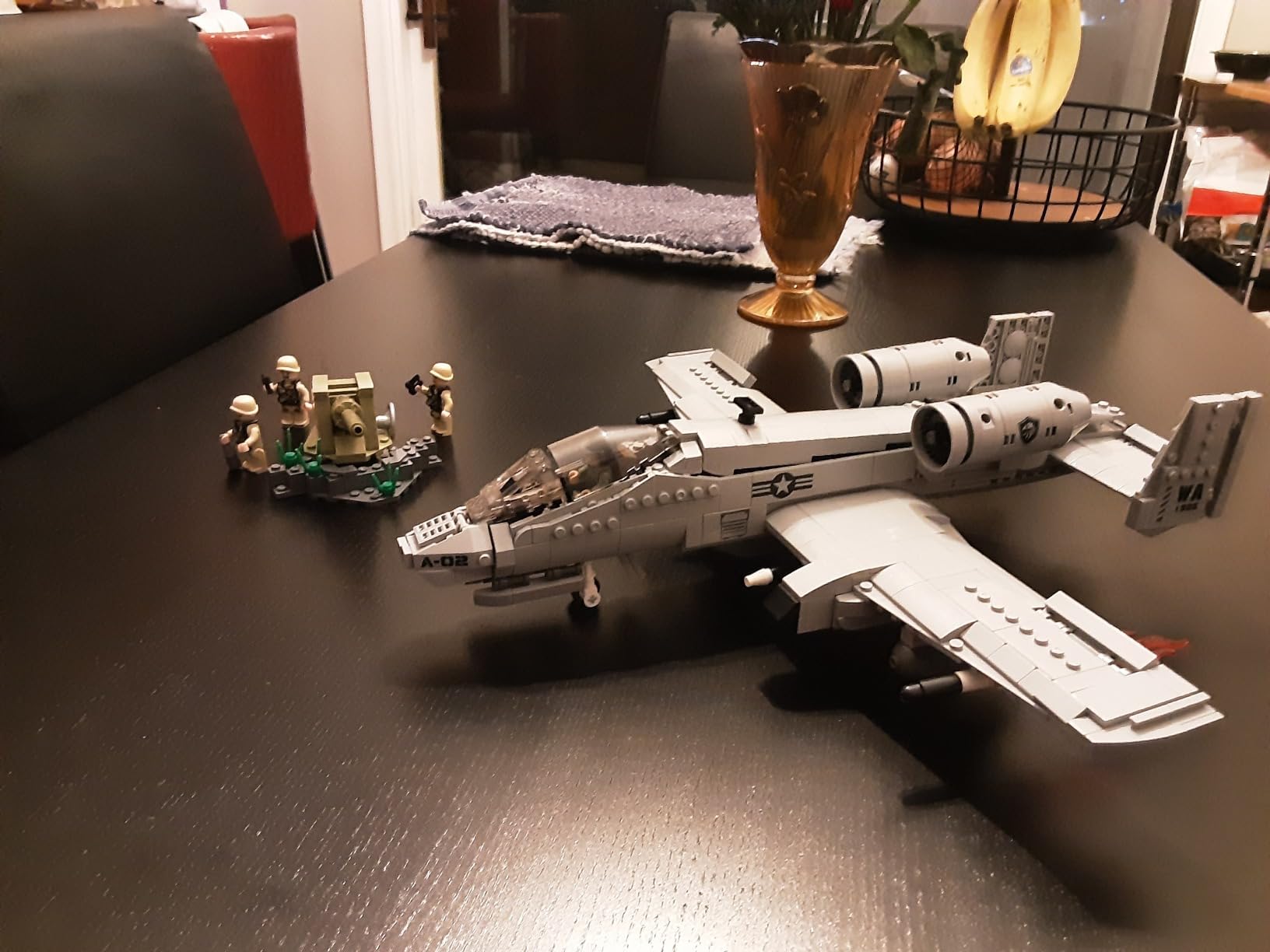 General Jim's A-10 Thunderbolt II Warthog Fighter Jet Building Blocks Set 931 Pieces (GJ-AA10) customer photo 1