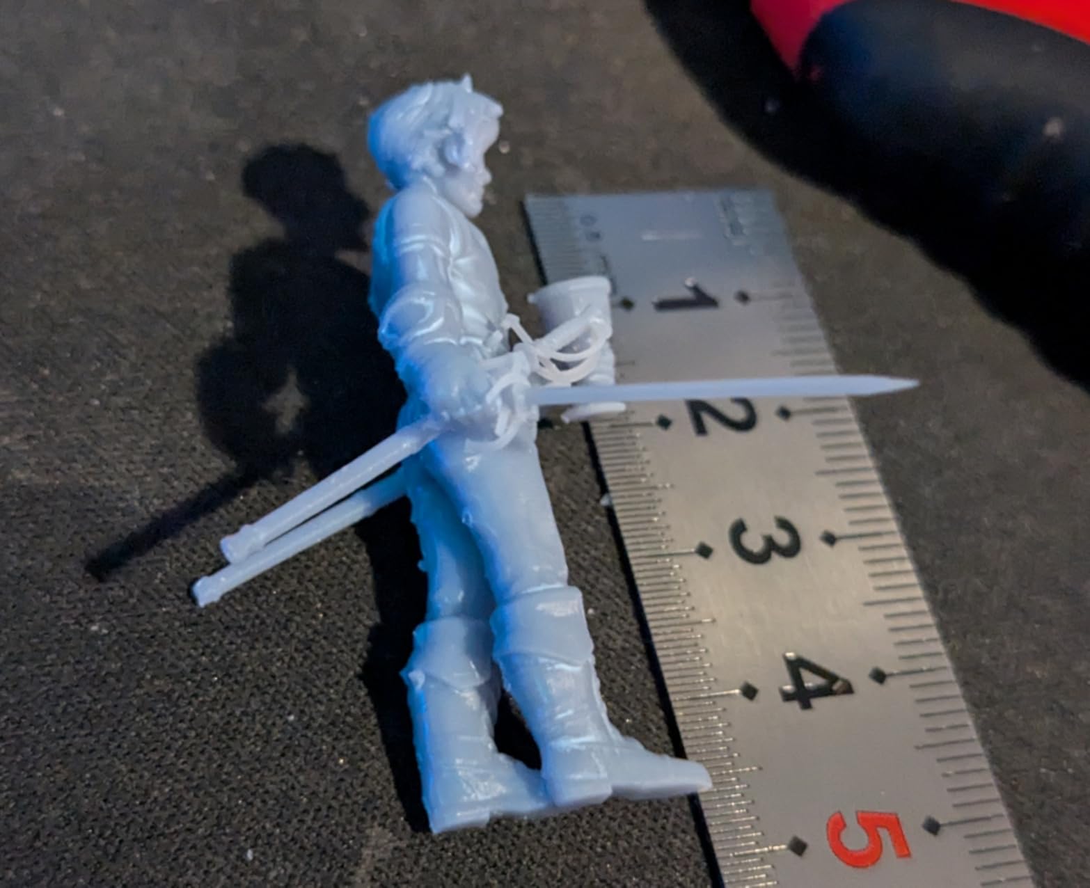 ANYCUBIC Tough Resin 2.0, 3D Printer Resin with Upgraded High Toughness and High Precision, 365-405nm Fast Curing 3D Resin for 4K 8K LCD/DLP/SLA 3D Printing (Grey, 1kg) customer photo 2