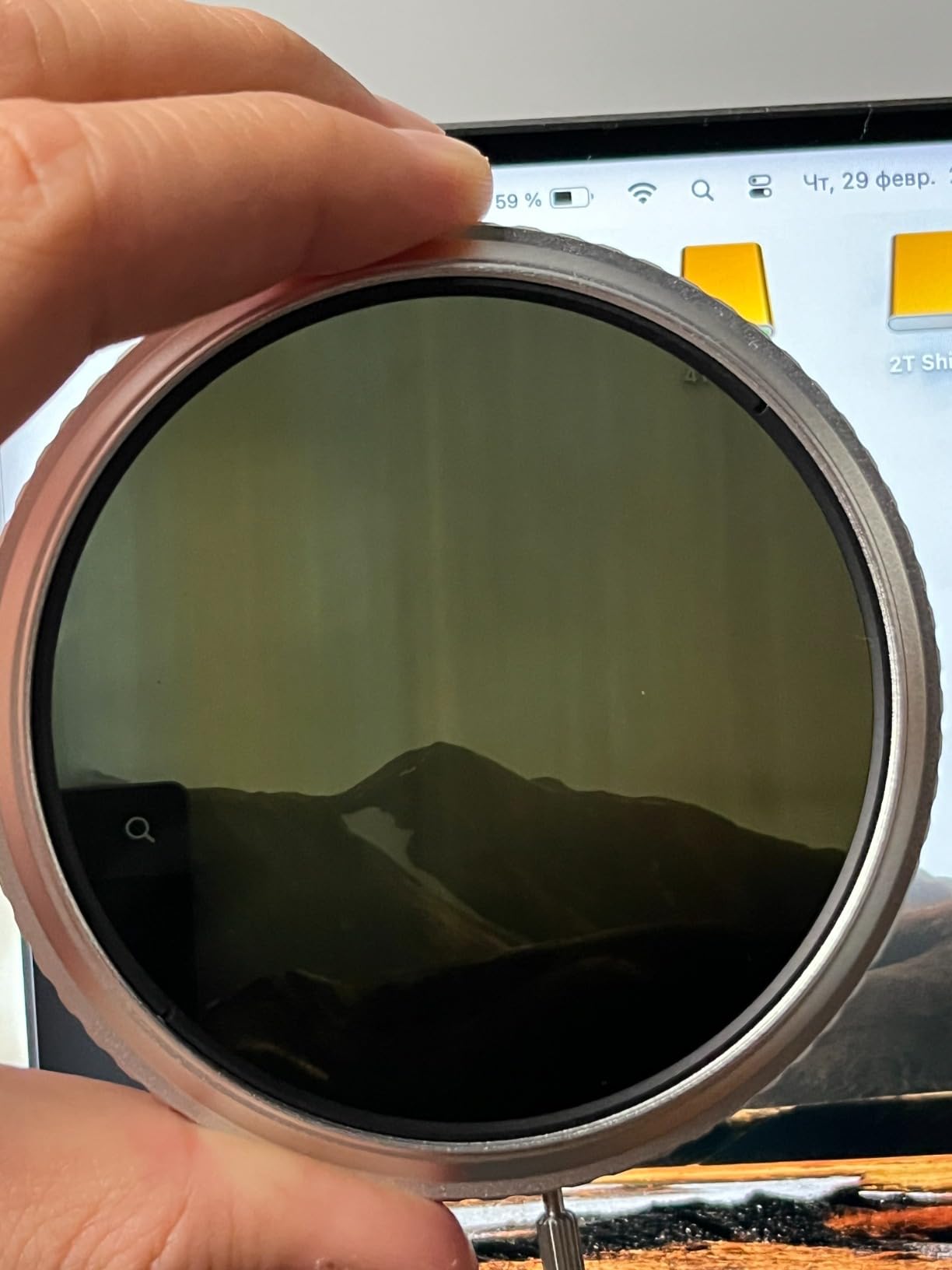 NiSi Swift True Color ND-Vario Variable ND Filter, 1-5 Stops ND2-ND32, 77mm | Waterproof and Nano Coating Optical Glass, Lens Filter Case, Lens Cap Included, Compatible with NiSi Swift System Filters customer photo 1