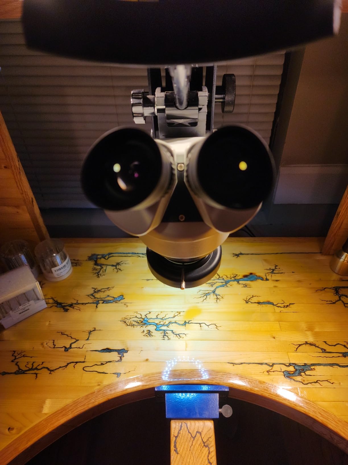 DZQ ZQ-1 Multi-Directional Microscope 7X-45X Magnification 0.5X Barlow Lens | 0.7X-4.5X Zoom Objective, Includes Multi-Directional Spring Bracket,60-Led Ring Light customer photo 2