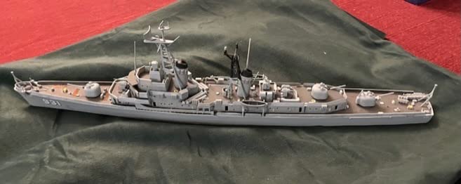 Atlantis USS Destry Plastic Model Kit – 1:320 Scale Naval Battleship Model for Collectors and Hobbyists customer photo 2