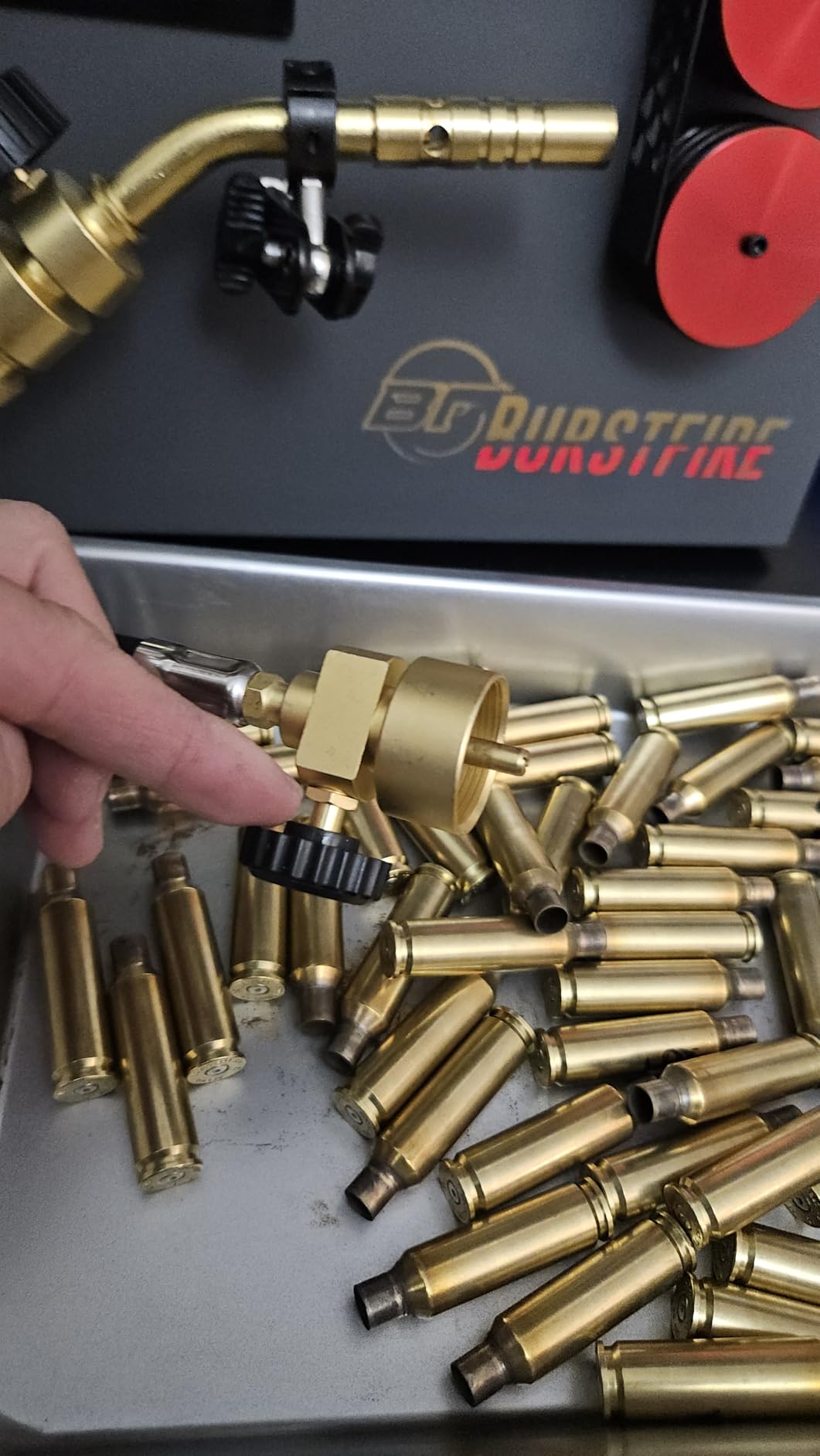 Burstfire New GEN 2 Annealer - 2 in 1 - Brass Case Annealer & Case Prep Center - GREY, NEW GEN 2 - Burstfire-2in1-GREY-V2 - Annealing Machine - For reloading 223, 5.56, 308, 6.5, 338 lapua customer photo 2