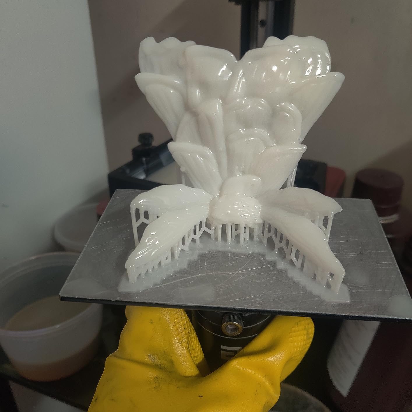 RESIONE F39 Flexible Rubber-Like 3D Printer Resin, White, 1KG | 405nm UV-Curing, High-Performance Rubber-Like Photopolymer for DLP, LCD & MSLA Printers, Durable for Industrial Applications customer photo 1