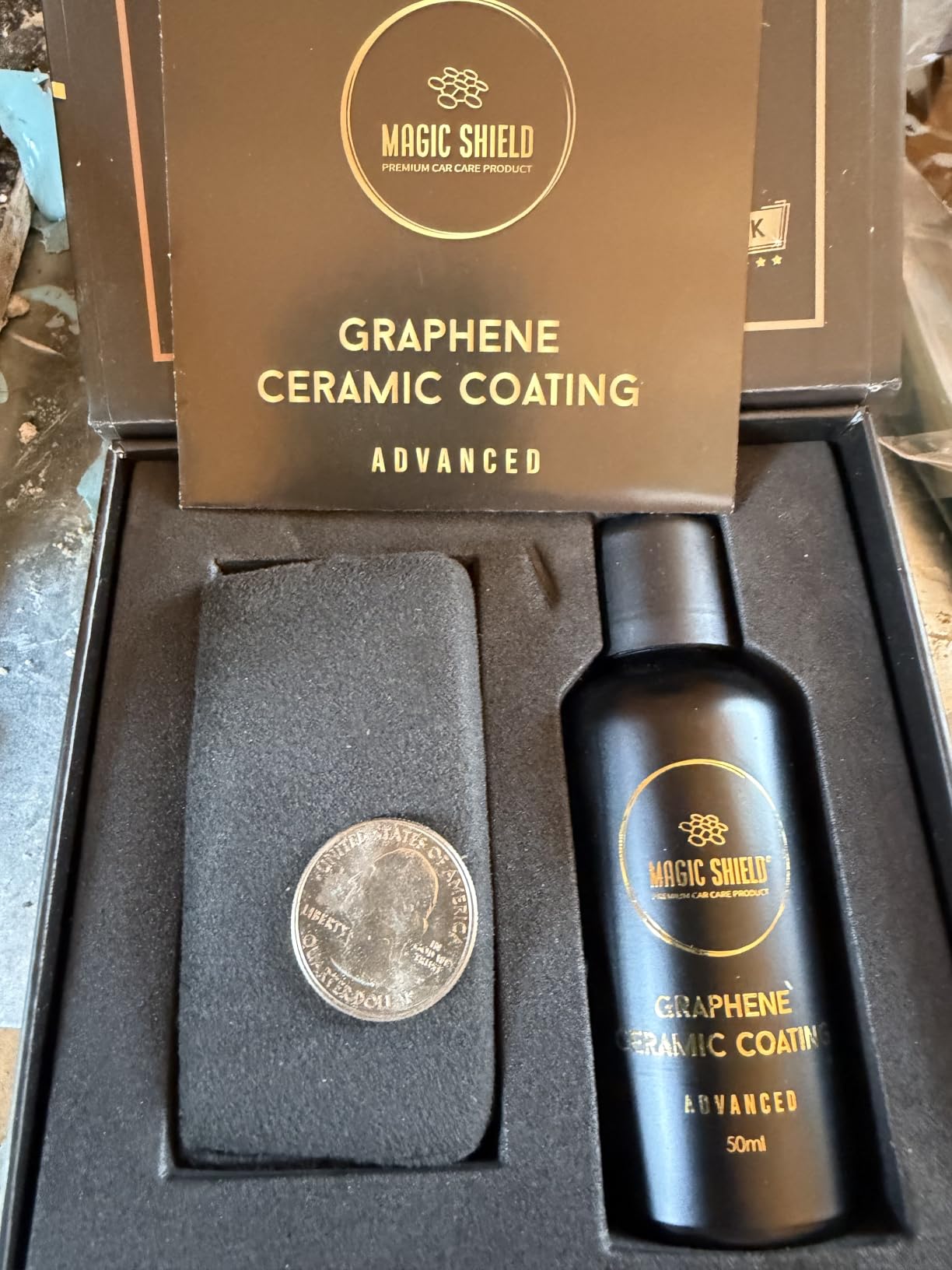 Magic Shield Graphene Ceramic Coating for Cars, 5-Year, 50 mL customer photo 1
