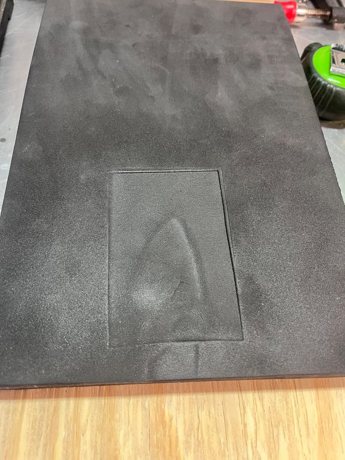 Amylove 2 Pcs Thermoform Molding Foam Sheet 12 x 8 x 1 Inch Black customer photo 2