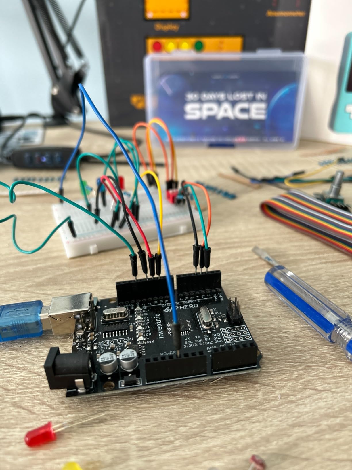 Adventure Kit: 30 Days Lost in Space | Premium STEM Coding Course for Adults & Teens | Robotics & Engineering Projects with Expert Teachers | Arduino IDE Compatible Kit customer photo 1