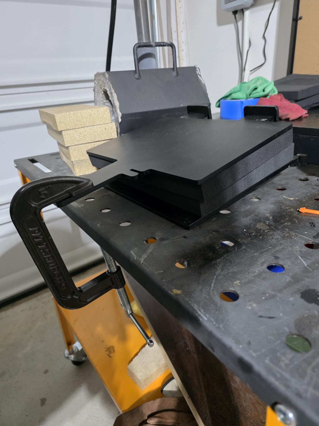 HolsterSmith Kydex Holster Molding Press - Bench Model - USA Made - (w/Maxx Form Molding Foam) - (8 x 12 Inches) - Kydex Holster and Sheath Press customer photo 1