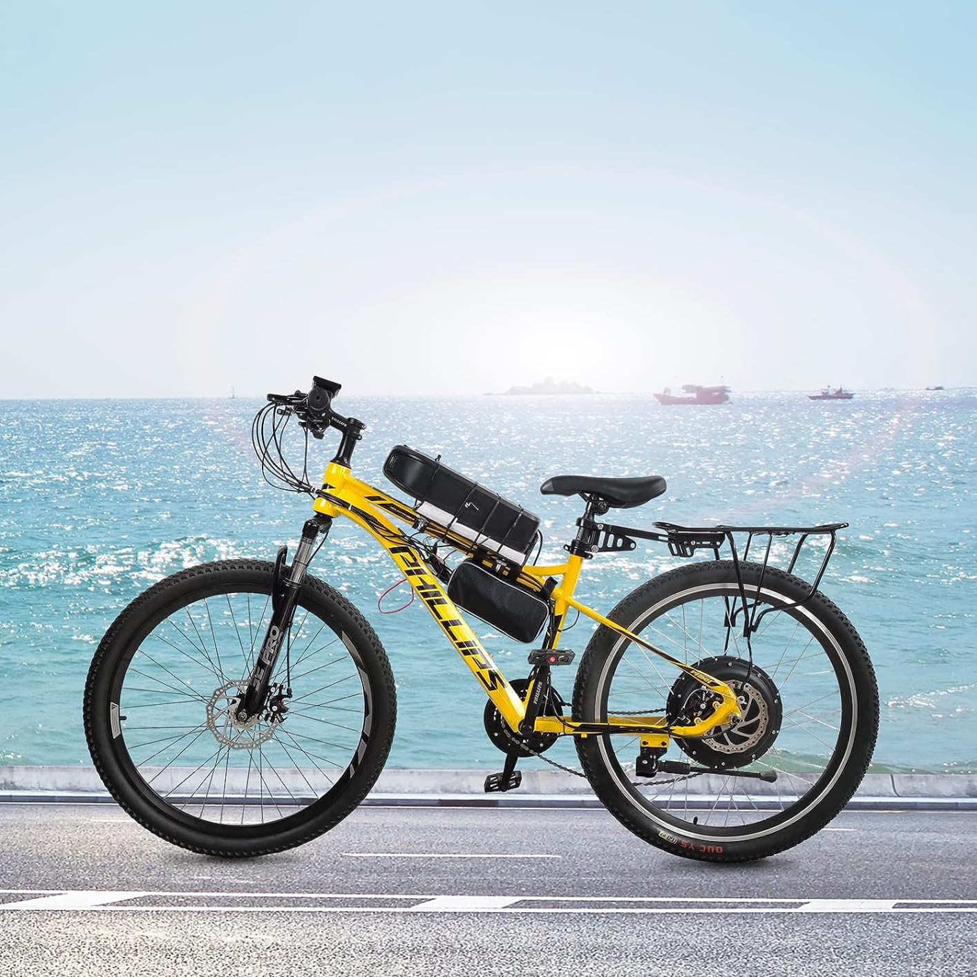 Ktaxon 48V 1000W Ebike Conversion Kit, 24In, Front Wheel customer photo 1