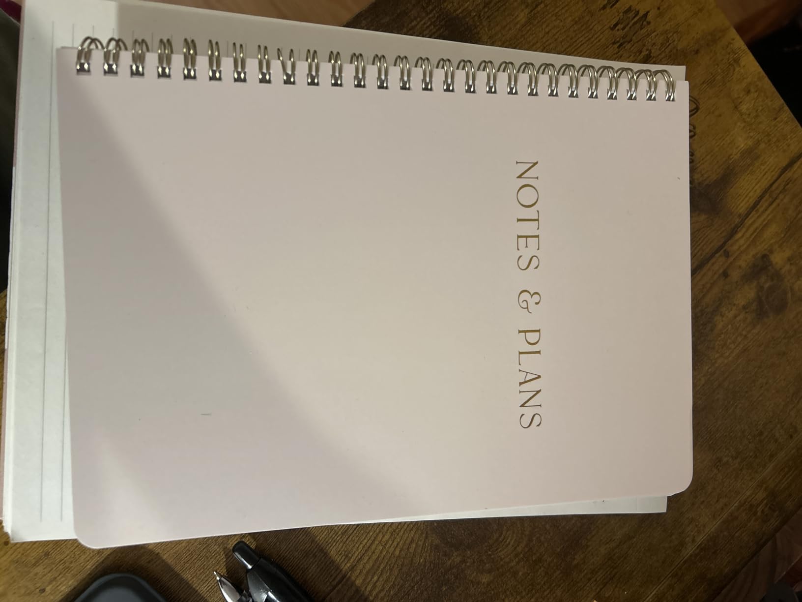Beautiful Daily Planner And Notebook With Hourly Schedule - Spiral Notebook | Aesthetic Spiral to Do List Notepad to Easily Organize Your Tasks and Appointments - School or Office Supplies for Women customer photo 2