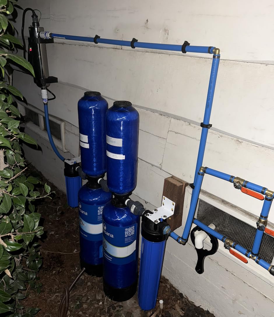 Aquasana Max Flow Whole House Water Filter | Carbon & KDF | WH-1010-CT-LM customer photo 2