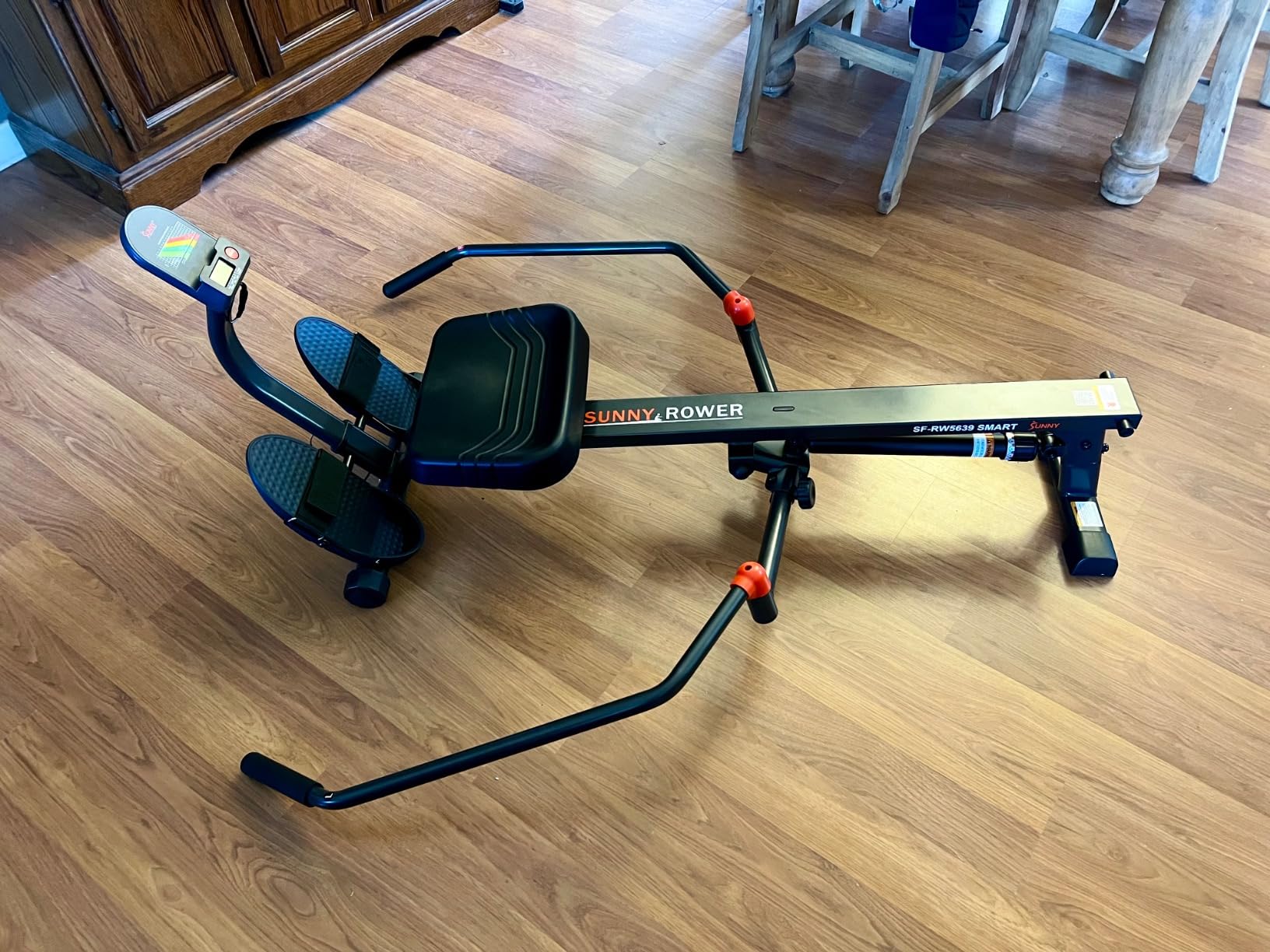 Sunny Health & Fitness Smart Full Motion Rower customer photo 2