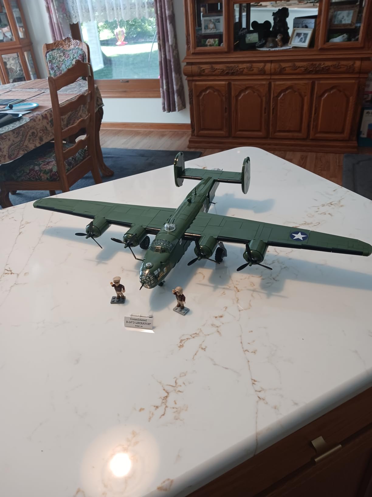 COBI Historical Collection WWII Consolidated B-24®D LIBERATOR® Plane Army Green, Large customer photo 1