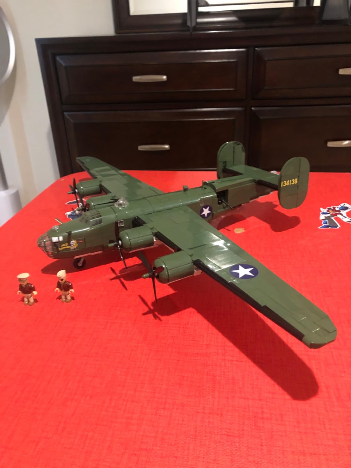 COBI Historical Collection WWII Consolidated B-24®D LIBERATOR® Plane Army Green, Large customer photo 2