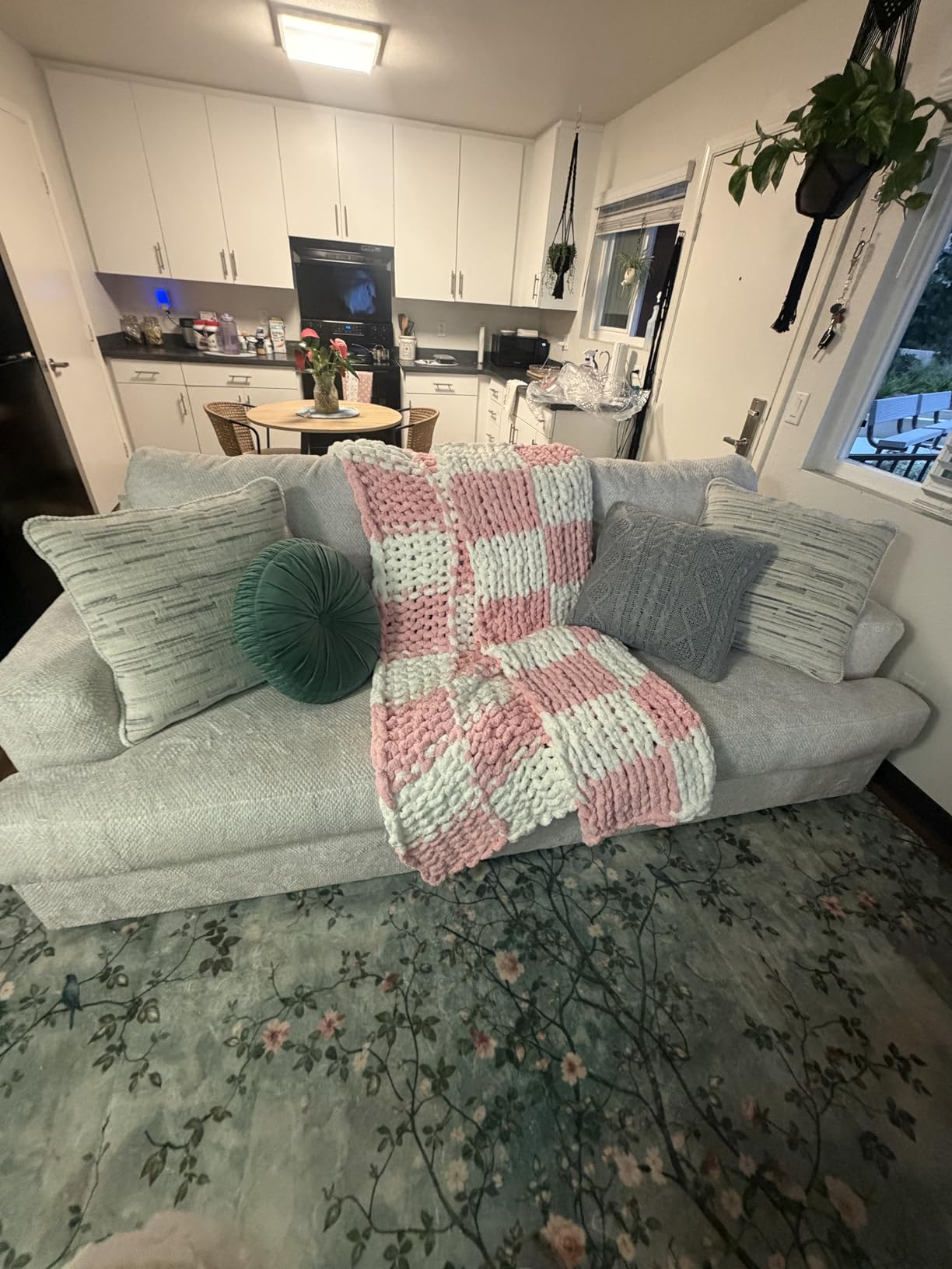 Admitrack Chunky Knit Blanket Throw 51