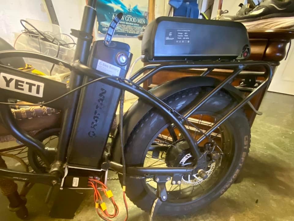 48V 15AH Ebike Battery,Built-in 30A BMS,1000W Power Output for Electric Bicycles,E-Motorcycles (48V 15AH NO USB-5PIN) customer photo 1
