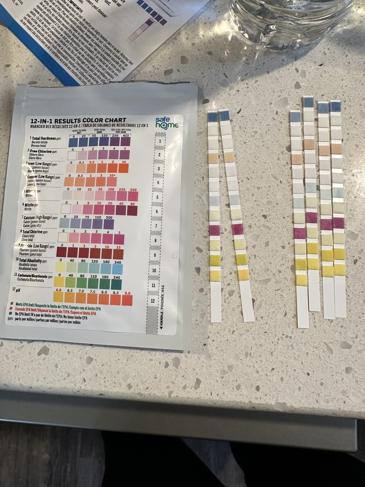 Safe Home 14-in-1 DIY Ultimate Drinking Water Test Kit - Includes The #1 Selling Lead & Bacteria Test Kits + 12 Additional Parameters - City Tap or Well Water customer photo 1