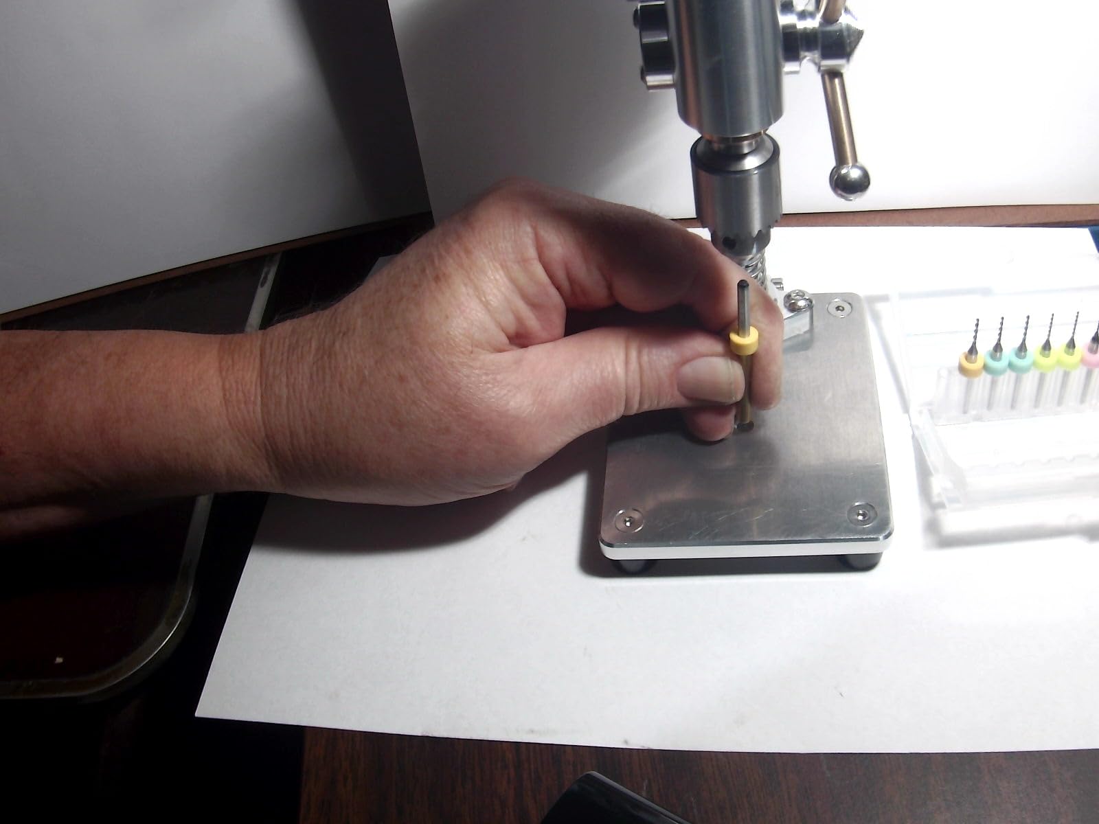 Mini Drill Press, Precision Benchtop Drill Press customer photo 1