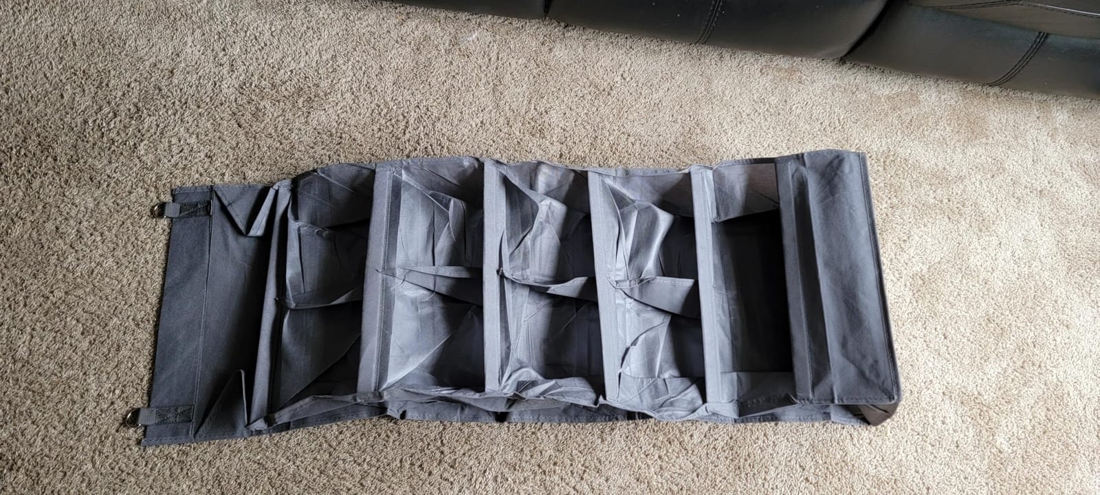 Lifewit 6 Tier Over the Door Shoe Organizer with 11 Large Deep Pockets, Fabric Hanging Shoes Shelf for Closet, Dorm Storage, Fit Up to 12 Pair Shoe Rack Holder for Sneakers, Boots, Gray customer photo 2