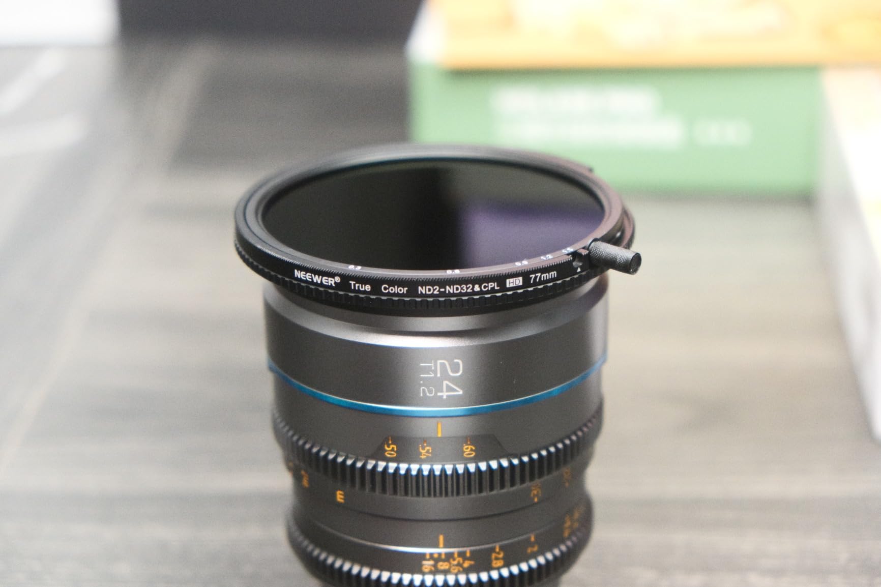 NEEWER 77mm True Colors Variable ND Filter ND2-ND32 & CPL, 2 in 1 Adjustable Neutral Density and Circular Polarizing Filter, Multi Coated HD Optical Glass/Aluminum Frame customer photo 1