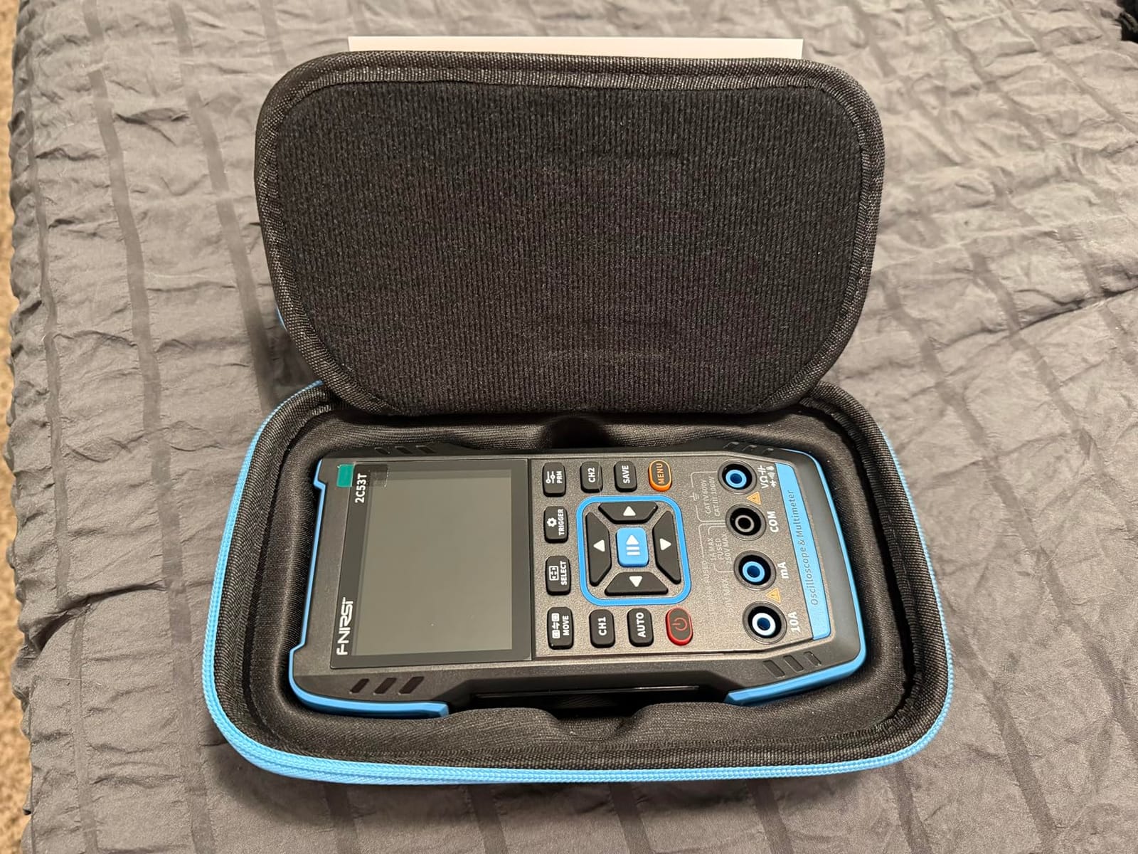 FNIRSI 2C53T 3-in-1 50MHz 2CH Oscilloscope Multimeter DDS Signal Generator customer photo 1