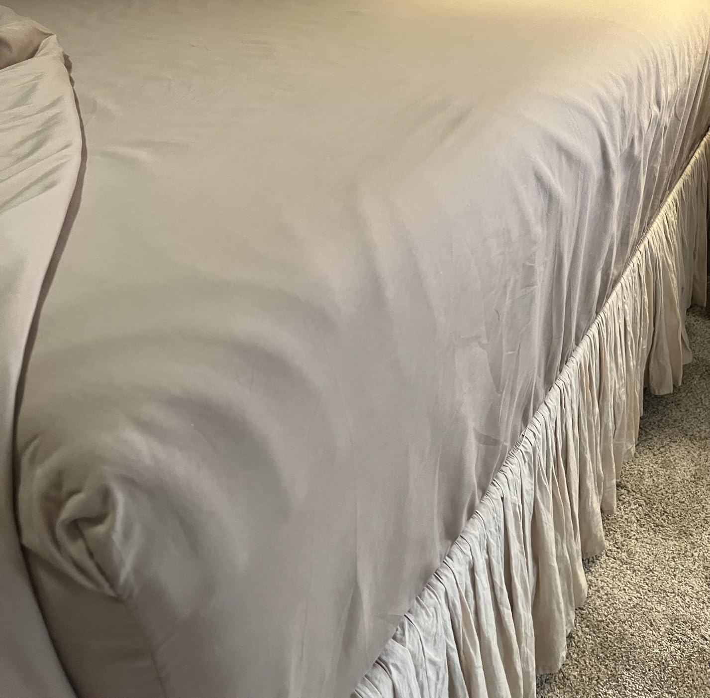 Split King Sheets for Adjustable Bed, Soft Deep Pocket Bed Sheets Set, 5PC | LuxClub Silky Fitted Sheet & Pillowcase Sets, Breathable Hotel Luxury Bedding for Mattress Wrinkle Free, Linen customer photo 1