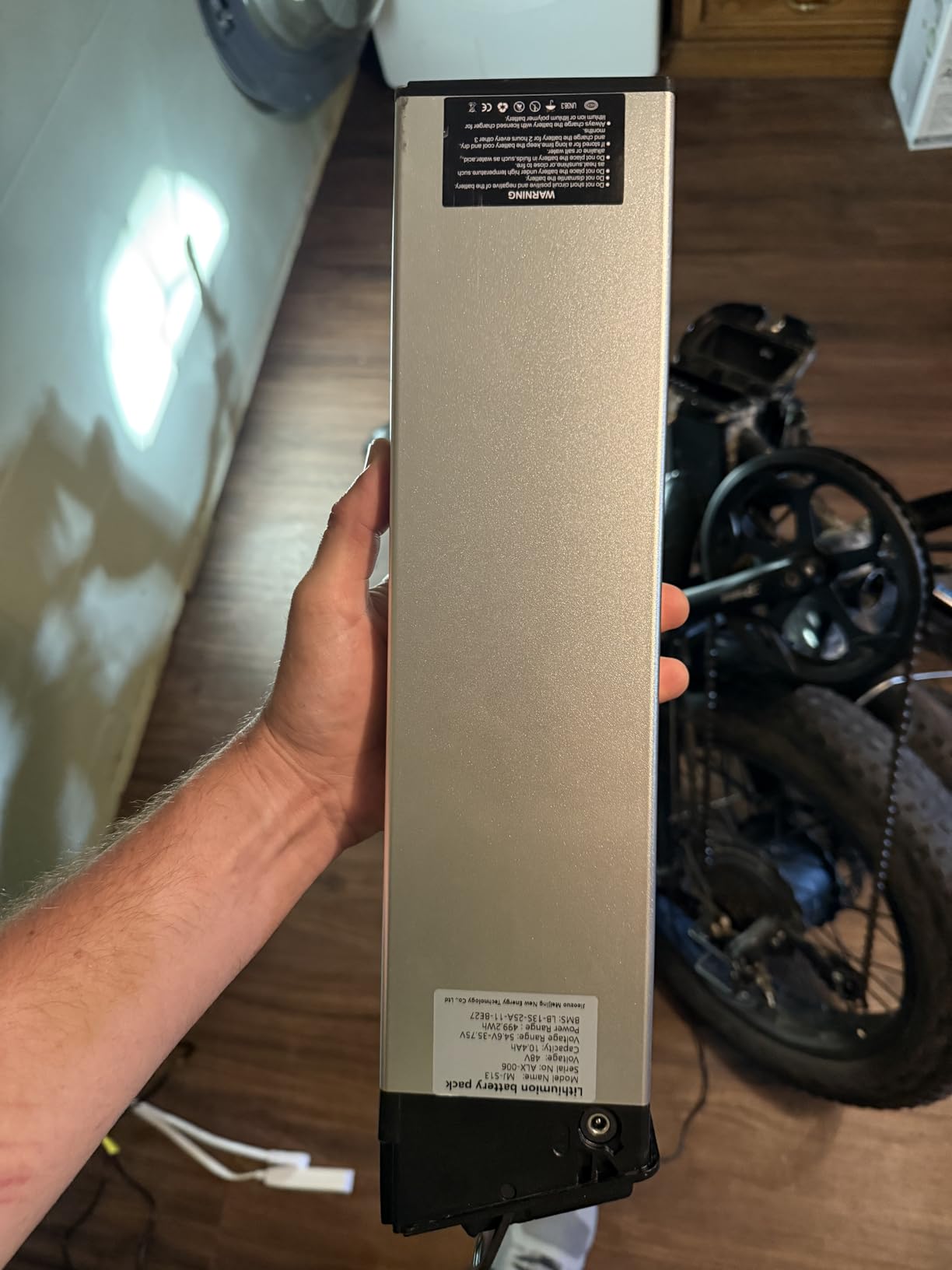 Ebike Battery 48V 10.4Ah for Lectric XP 1.0 2.0 3.0 Step-Over customer photo 2