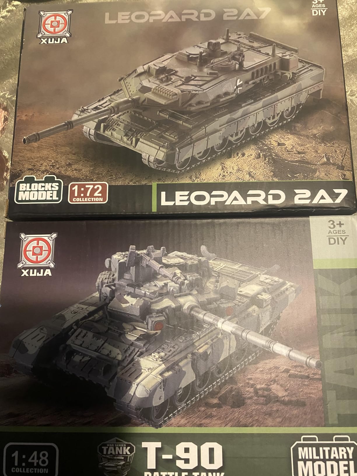 SEBUNAS 1/72 Scale M1A2 Military Tank Quick Build Model Kits U.S. Vehicle customer photo 2