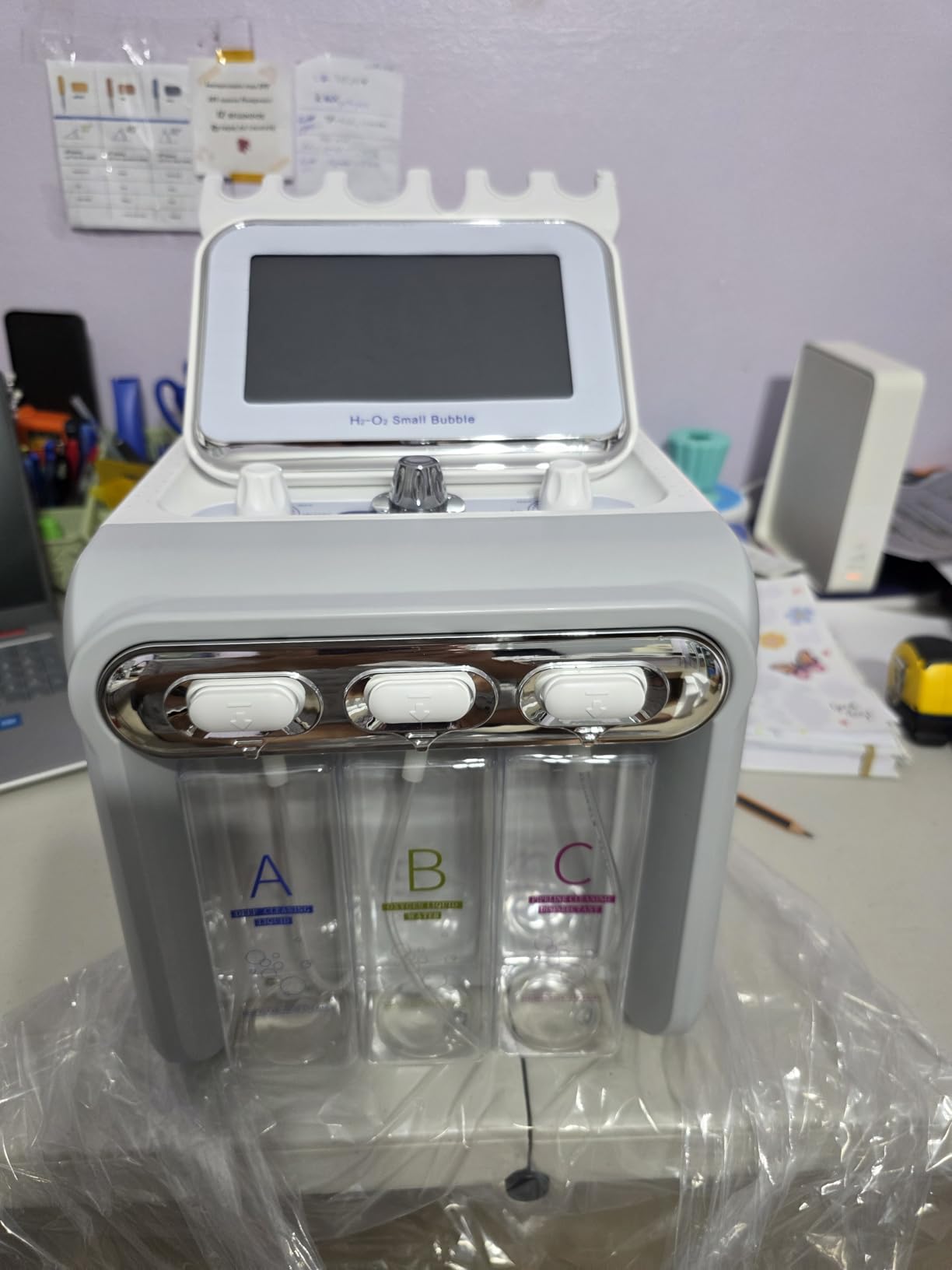 Hydrogen Oxygen 7 in1 Diamond Microdermabrasion Machine customer photo 2