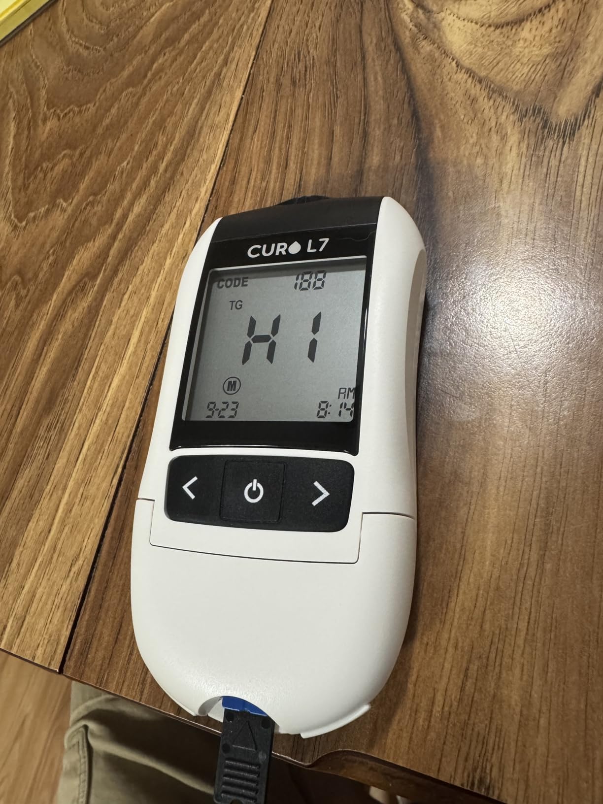 CURO L7 Portable Cholesterol & Glucose Testing Kit, Easy at-Home Use, Instant 6-in-1 Lipid Panel & Blood Sugar Results, Total, HDL, LDL, Triglycerides, Glucose customer photo 1