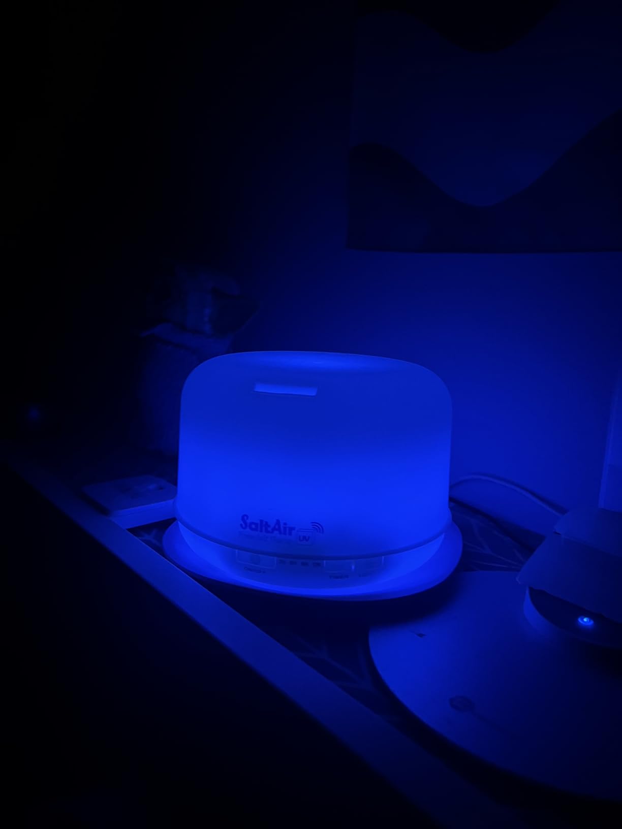 SaltAir Home Salt Therapy Device - Natural Halotherapy Machine for Breathing Support, Allergy, Snoring Relief & Better Sleep - Salt Inhaler & Speleotherapy Device customer photo 1