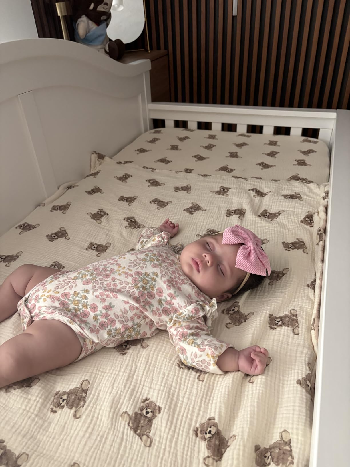 Organic Cotton Muslin Baby Crib Bedding Set 3 Piece Soft for Infant Newborn Toddler Boys Girls 52
