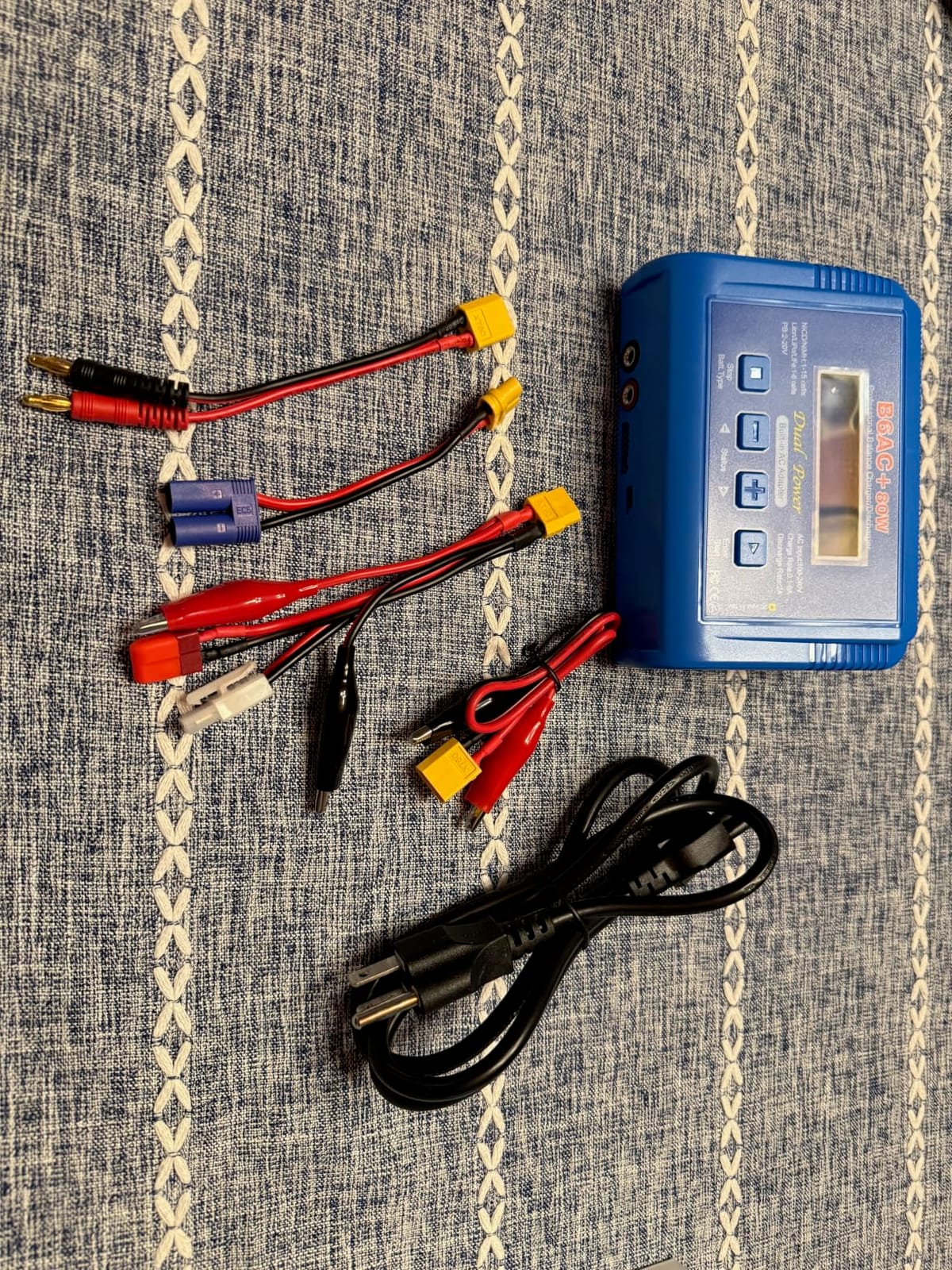 LiPo Charger 80W 6A Fast Balance Battery Chargers for RC Car Boat Drone customer photo 2