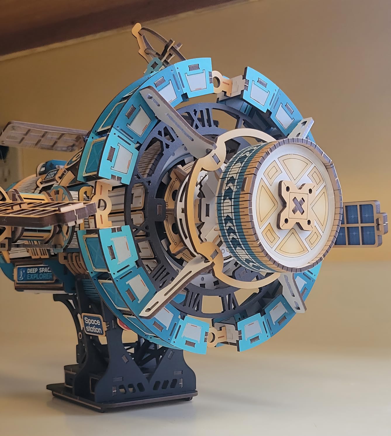 International Space Station Model, 3D Wooden Puzzle for Adults customer photo 2