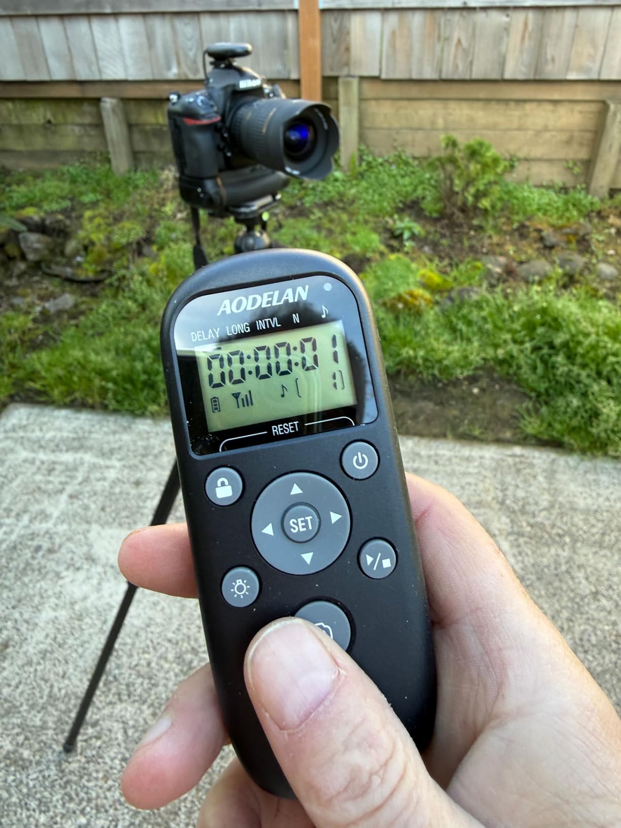 for Nikon Camera Wireless Rechargeable Timer Shutter Release Remote Control customer photo 1