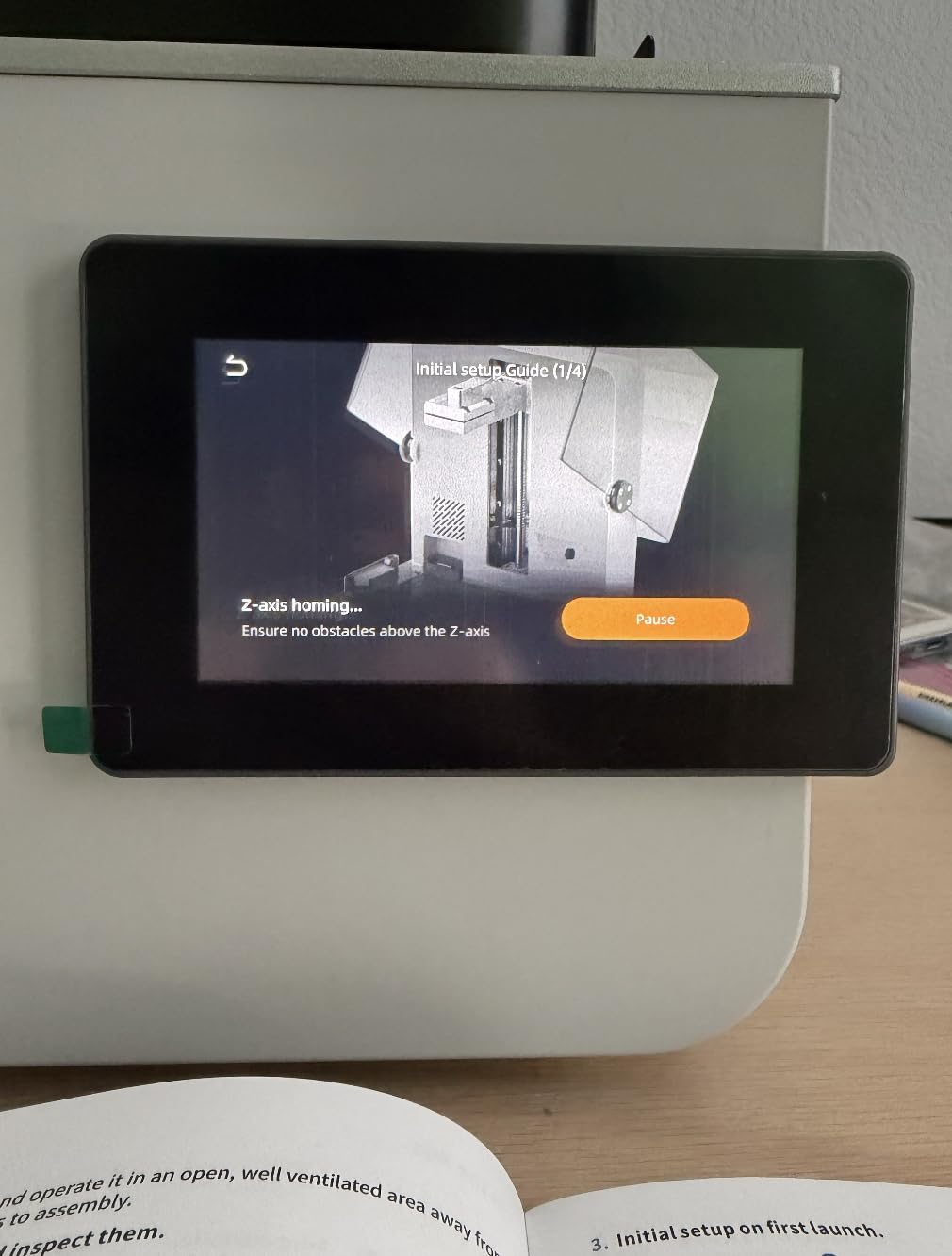 ANYCUBIC Photon P1 Resin 3D Printer with Dual-Color/-Material Printing | Engineering-Grade Resin Compatible, Stability Industrial Ball Screw, Large Build Size 8.78x4.96x9.05in customer photo 1