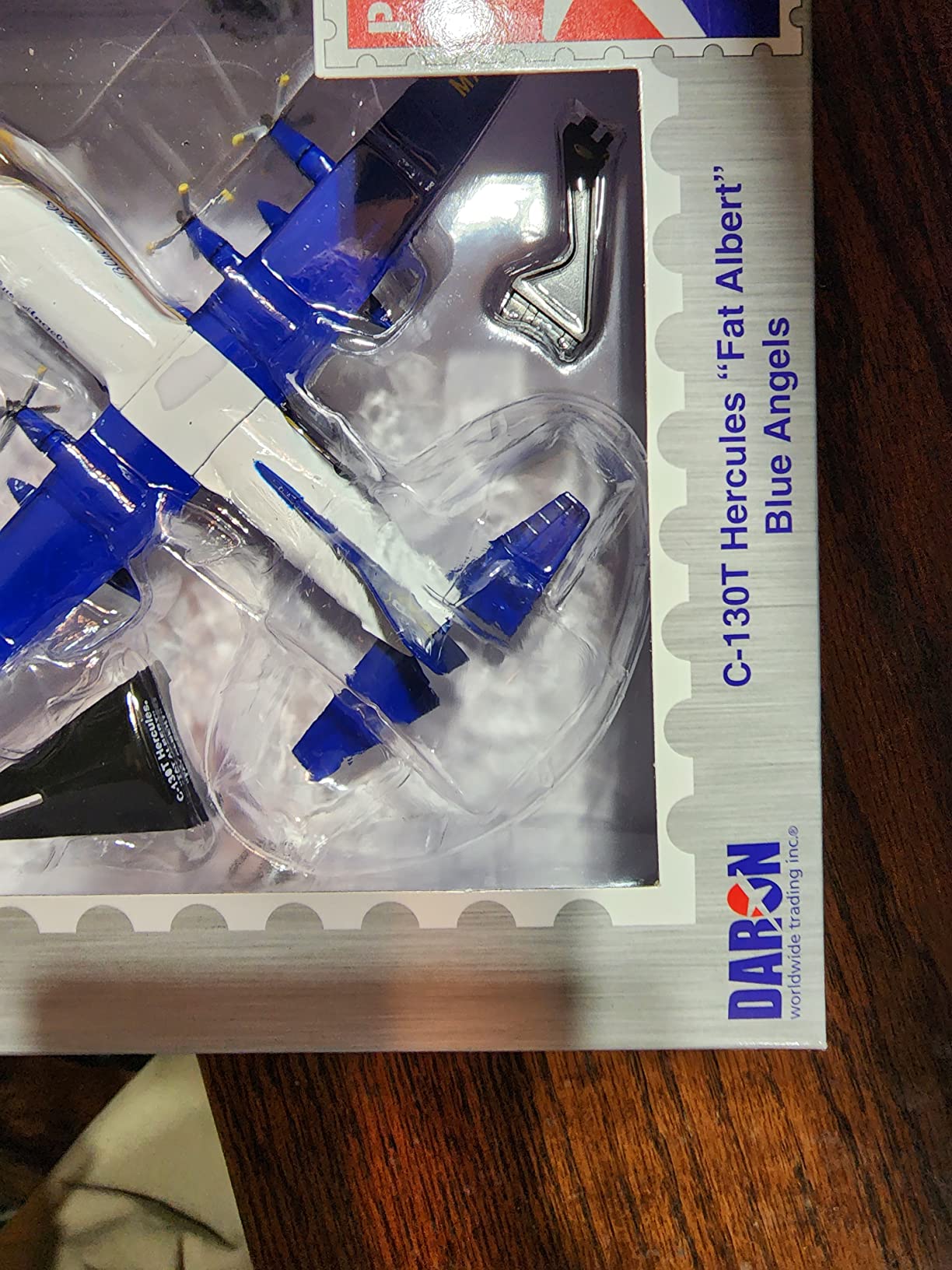 C-130 Sea Camo Little Rock AFB 1/200 Scale Collectible Die-Cast Metal Airplane Model with Plastic Parts for Ages 14+ customer photo 2