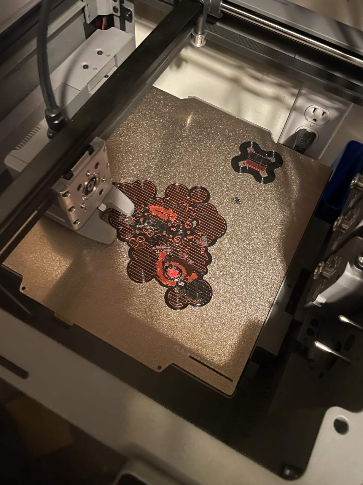 FLASHFORGE Creator 5 4-Toolhead Changer 3D Printer, Multi-Color & Multi-Material Printing, Near-Zero Waste System, 7s FlashSwap, Clean Support Removal, CoreXY 600mm/s Auto Calibration FDM 3D Printer customer photo 1