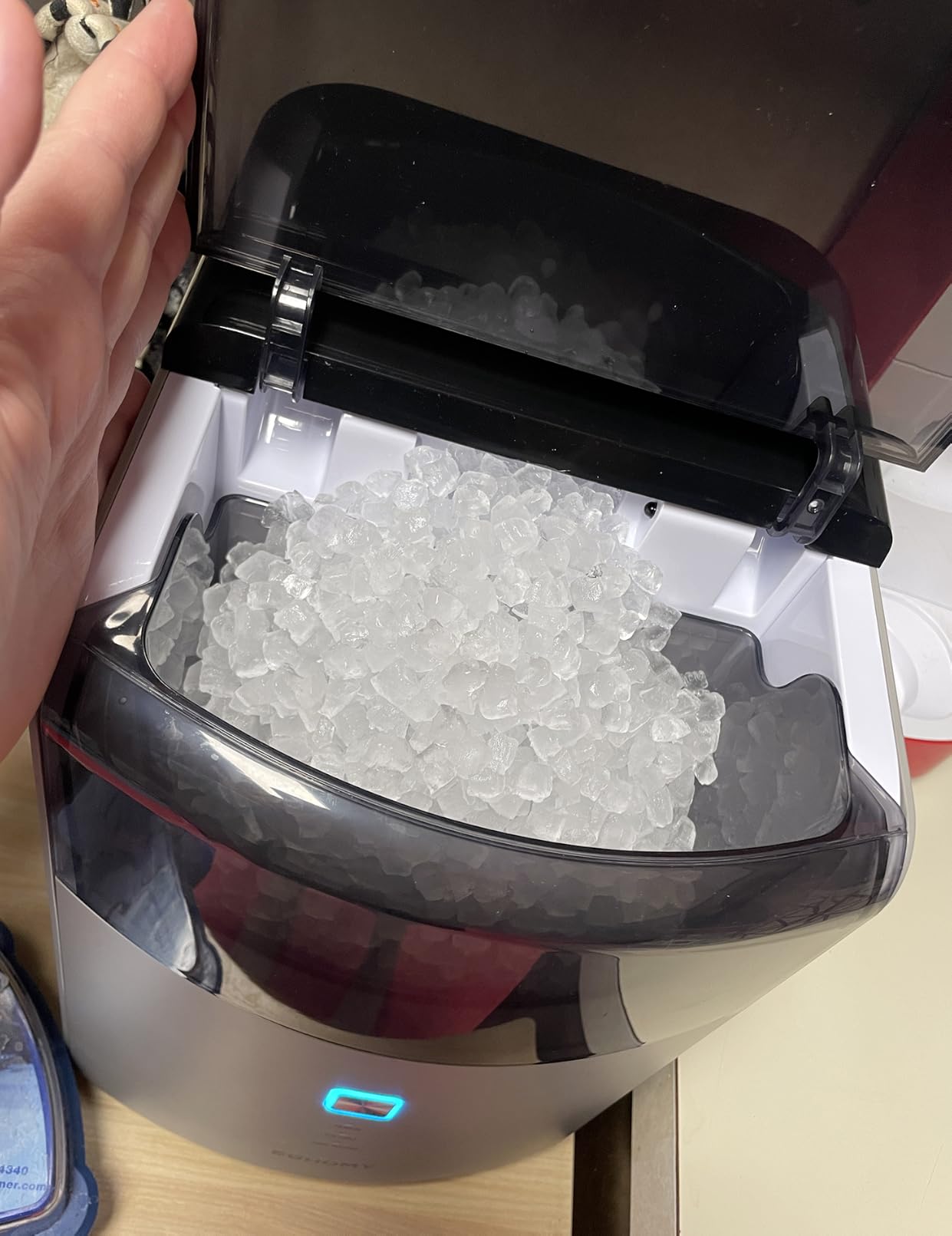 Euhomy Countertop Nugget Ice Maker, 35lbs Daily Sonic Crushed Ice Machine customer photo 2