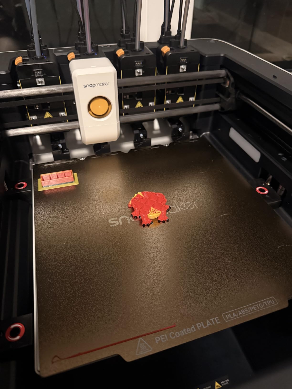 Snapmaker U1 3D Printer,4-Toolhead with 5s Toolchanger,Multi-Color Printing | 5X Fast Printing,Minimal Purge,Multi-Material Printing,Smart Calibration,Model Library,Beginner Friendly,Auto Filament System customer photo 2