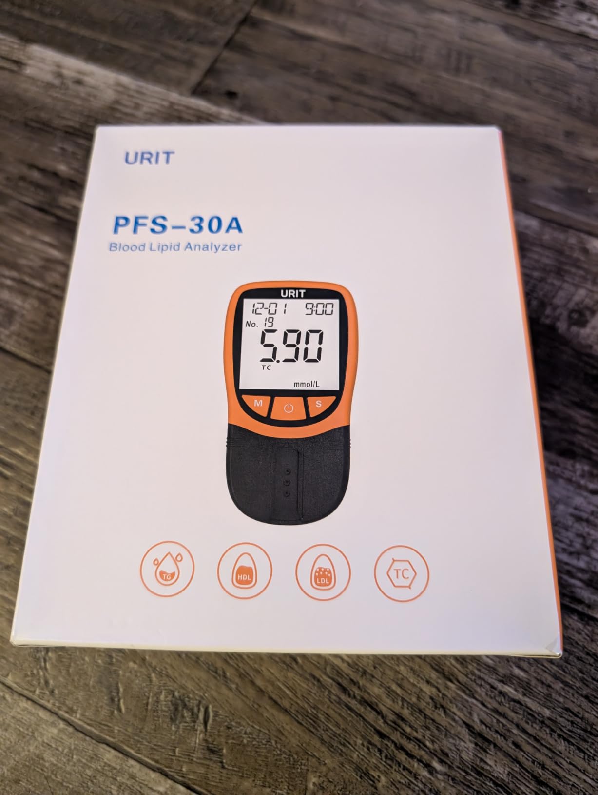 Official Cholesterol Testing Kit, 5-in-1 Cholesterol Meter for Home Use | Dedicated 1-Year Support - Measures TC, TG, HDL, LDL & TC/HDL Ratio - Complete Lipid Testing customer photo 1